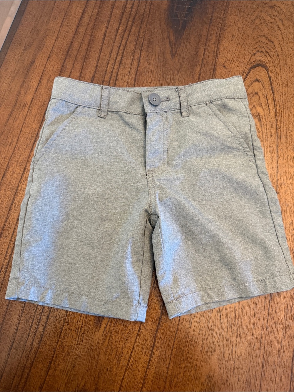 Classic toddler boys  Gray Chino Shorts